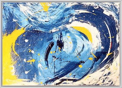 Vortice Primordial - a Paint Artowrk by Kora